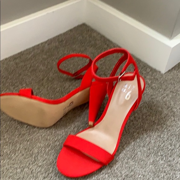 Mix No6 Red Sandals - Picture 1 of 3